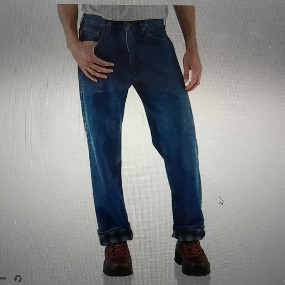 CARHARTT FLANNEL LINED JEAN
